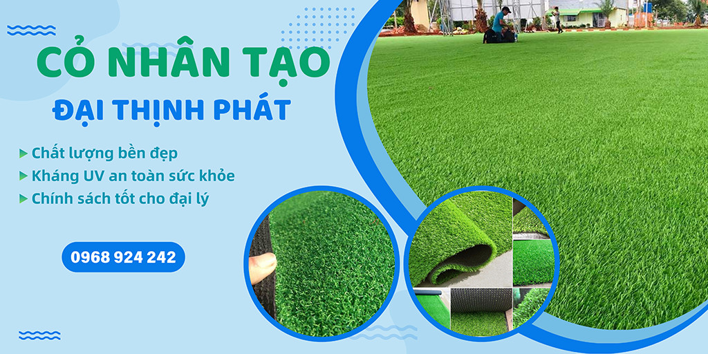 Cỏ nhân tạo sân vườn, sân bóng của Đại Thịnh Phát