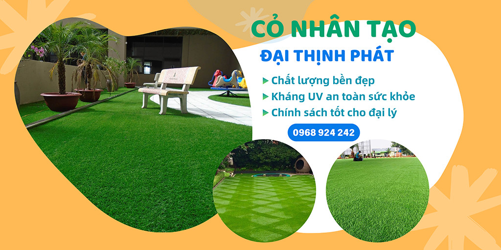 Cỏ nhân tạo sân vườn, sân bóng của Đại Thịnh Phát