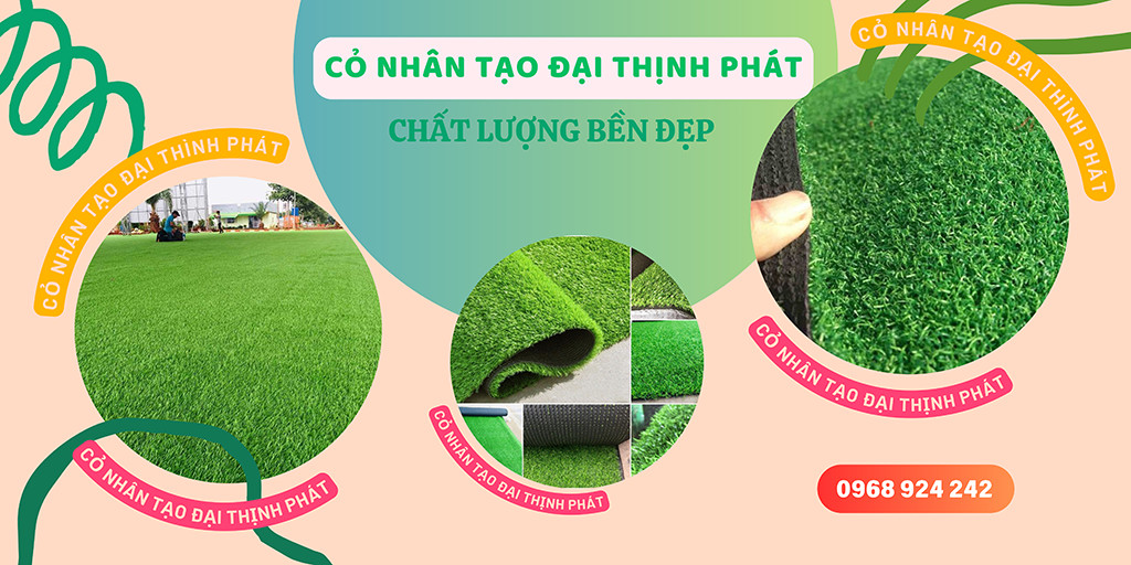 Cỏ nhân tạo sân vườn, sân bóng của Đại Thịnh Phát