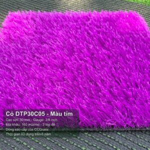 Thảm cỏ nhân tạo DTP30C05_màu tím